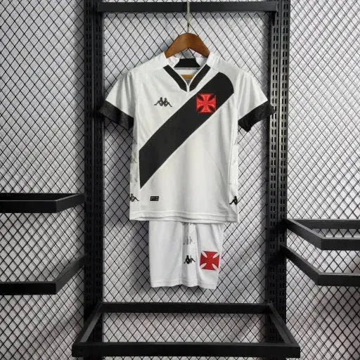 "Camisa Vasco da Gama Away 22/23 - Torcedor Infantil Branca - Netmantos"