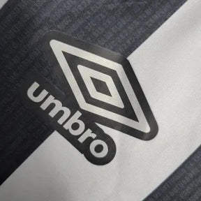 "Camisa Santista Away 22/23 - Torcedor Infantil Preta e Branca - Netmantos"