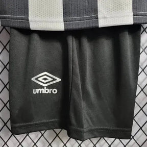 "Camisa Santista Away 22/23 - Torcedor Infantil Preta e Branca - Netmantos"