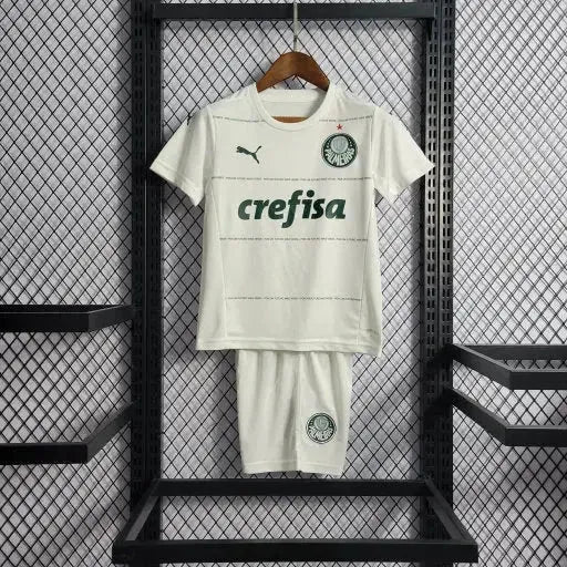 "Camisa Palmeiras Home 22/23 - Torcedor Infantil Branca - Netmantos"