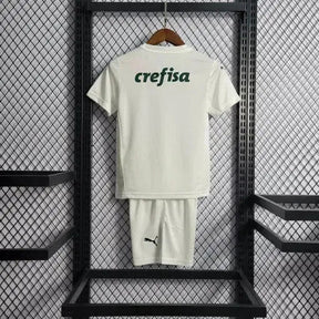 "Camisa Palmeiras Home 22/23 - Torcedor Infantil Branca - Netmantos"