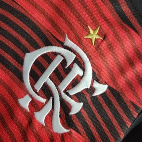 "Camisa Flamengo Home 22/23 - Torcedor Infantil Vermelha - Netmantos"