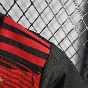 "Camisa Flamengo Home 22/23 - Torcedor Infantil Vermelha - Netmantos"