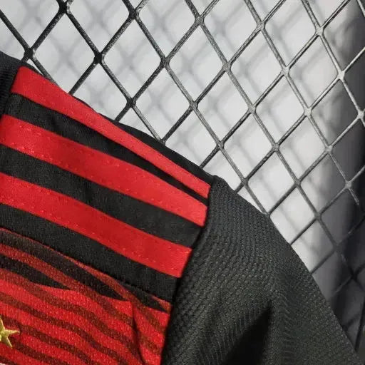 "Camisa Flamengo Home 22/23 - Torcedor Infantil Vermelha - Netmantos"