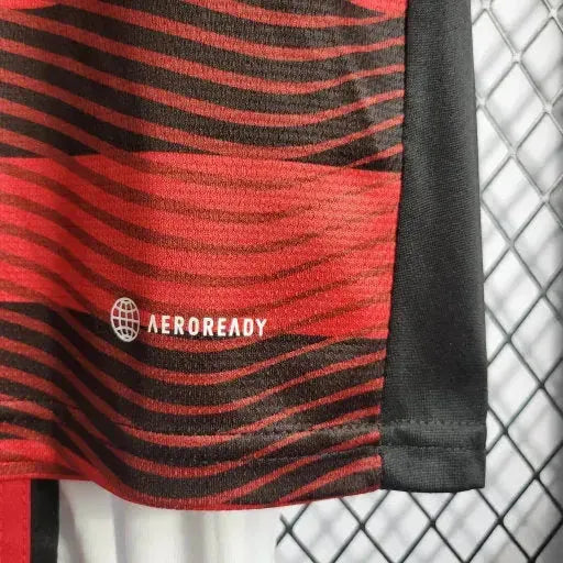 "Camisa Flamengo Home 22/23 - Torcedor Infantil Vermelha - Netmantos"