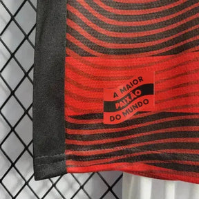 "Camisa Flamengo Home 22/23 - Torcedor Infantil Vermelha - Netmantos"