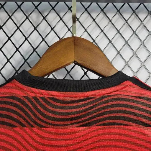 "Camisa Flamengo Home 22/23 - Torcedor Infantil Vermelha - Netmantos"