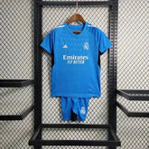"Camisa Real Madrid Goleiro 23/24 - Torcedor Infantil Azul - Netmantos"