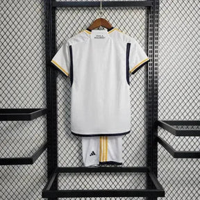 "Camisa Real Madrid Home 23/24 - Torcedor Infantil Branca - Netmantos"
