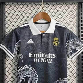 "Camisa Real Madrid Edição Especial 23/24 - Torcedor Infantil Preta - Netmantos"