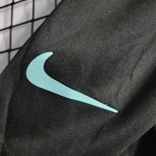"Camisa Atlético de Madrid Away 22/23 - Torcedor Infantil Preta - Netmantos"