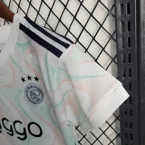 "Camisa Ajax Away 23/24 - Torcedor Infantil Branca - Netmantos"