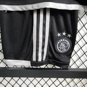 "Camisa Ajax Away II 23/24 - Torcedor Infantil Preta - Netmantos"