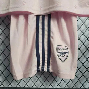 "Camisa Arsenal Away II 22/23 - Torcedor Infantil Rosa - Netmantos"