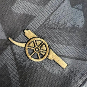 "Camisa Arsenal Away 22/23 - Torcedor Infantil Preta - Netmantos"