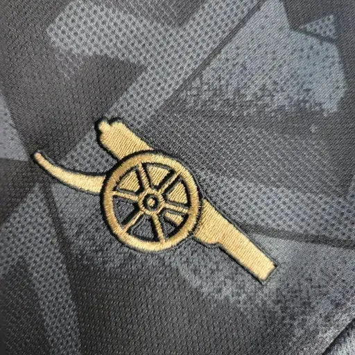 "Camisa Arsenal Away 22/23 - Torcedor Infantil Preta - Netmantos"