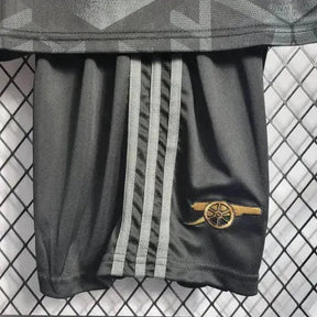 "Camisa Arsenal Away 22/23 - Torcedor Infantil Preta - Netmantos"