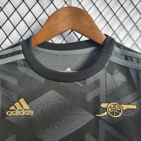 "Camisa Arsenal Away 22/23 - Torcedor Infantil Preta - Netmantos"