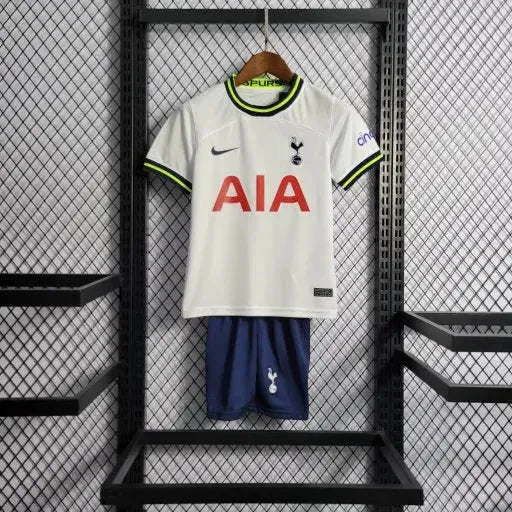 "Camisa Tottenham Home 22/23 - Torcedor Infantil Branca - Netmantos"