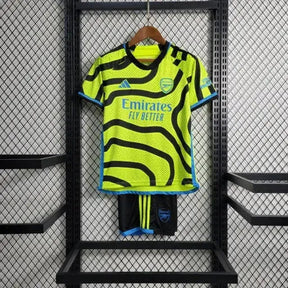 "Camisa Arsenal Away 23/24 - Torcedor Infantil Verde - Netmantos"