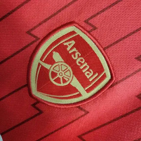 "Camisa Arsenal Home 23/24 - Torcedor Infantil Vermelha e Dourada - Netmantos"