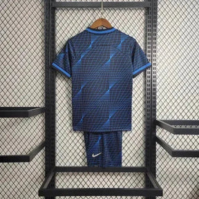 "Camisa Chelsea Away 23/24 - Torcedor Infantil Azul Escuro - Netmantos"