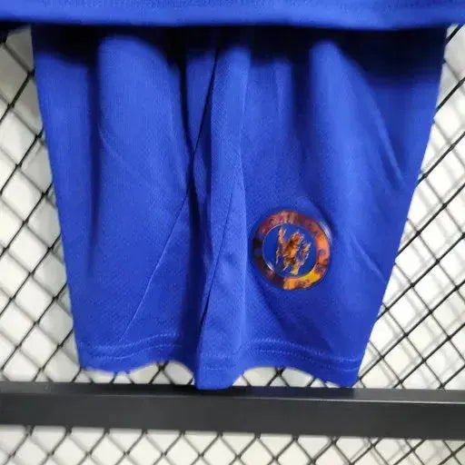 "Camisa Chelsea Home 23/24 - Torcedor Infantil Azul Refletiva - Netmantos"