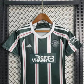 "Camisa Manchester United Away 23/24 - Torcedor Infantil Verde - Netmantos"