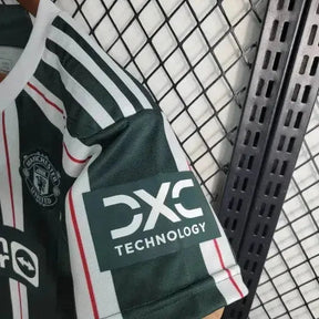 "Camisa Manchester United Away 23/24 - Torcedor Infantil Verde - Netmantos"
