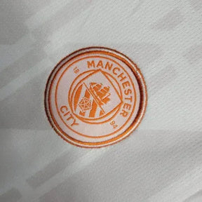 "Camisa Manchester City Away 23/24 - Torcedor Infantil Branca - Netmantos"