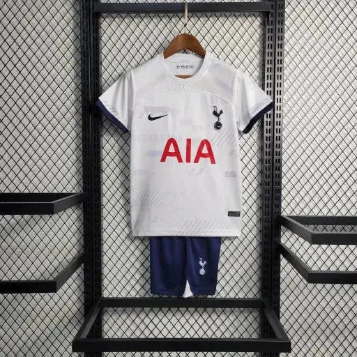 "Camisa Tottenham Home 23/24 - Torcedor Infantil Branca - Netmantos"