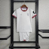 "Camisa West Ham Away 23/24 - Torcedor Infantil Branca - Netmantos"