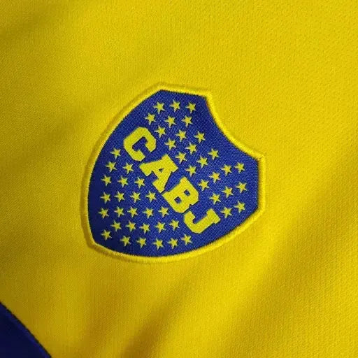 "Camisa Boca Juniros Away 23/24 - Torcedor Infantil Amarela - Netmantos"