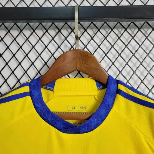 "Camisa Boca Juniros Away 23/24 - Torcedor Infantil Amarela - Netmantos"