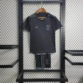"Camisa Flamengo Third Away 23/24 - Torcedor Infantil  Refletiva Preta - Netmantos"