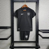 "Camisa Bota Fogo Home 23/24 - Torcedor Infantil Preta - Netmantos"