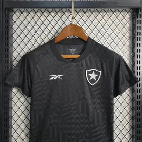 "Camisa Bota Fogo Home 23/24 - Torcedor Infantil Preta - Netmantos"