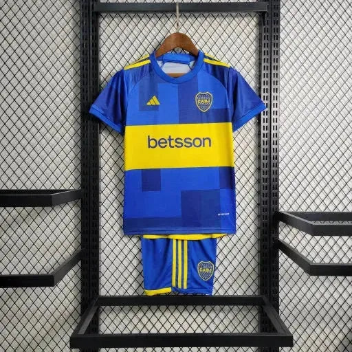 "Camisa Boca Juniros Home 23/24 - Torcedor Infantil - Netmantos"