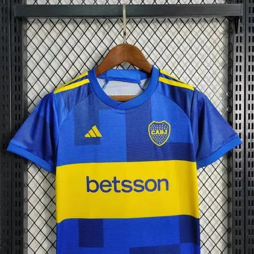 "Camisa Boca Juniros Home 23/24 - Torcedor Infantil - Netmantos"
