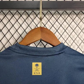 "Camisa Al-Nassr Away 23/24 - Torcedor Infantil Preta - Netmantos"