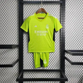 "Camisa Real Madrid Goleiro 23/24 - Torcedor Infantil Verde - Netmantos"