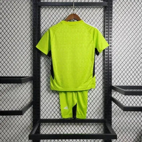 "Camisa Real Madrid Goleiro 23/24 - Torcedor Infantil Verde - Netmantos"