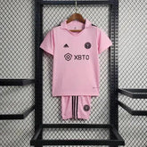 "Camisa Inter Miami Home 23/24 - Torcedor Infantil Rosa - Netmantos"