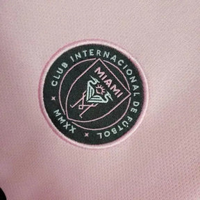 "Camisa Inter Miami Home 23/24 - Torcedor Infantil Rosa - Netmantos"