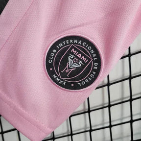 "Camisa Inter Miami Home 23/24 - Torcedor Infantil Rosa - Netmantos"