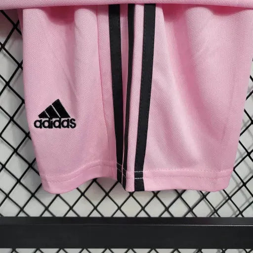 "Camisa Inter Miami Home 23/24 - Torcedor Infantil Rosa - Netmantos"