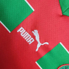 "Camisa Marrocos Home 22/23 - Torcedor Infantil Vermelha Verde - Netmantos"