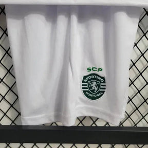 "Camisa Sporting Away 23/24 - Torcedor Infantil Branca - Netmantos"