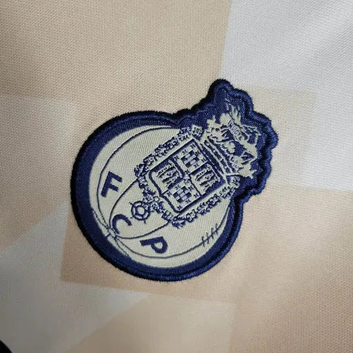 "Camisa Porto Away 23/24 - Torcedor Infantil Bege - Netmantos"