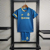 "Camisa Porto Away II 23/24 - Torcedor Infantil Azul - Netmantos"